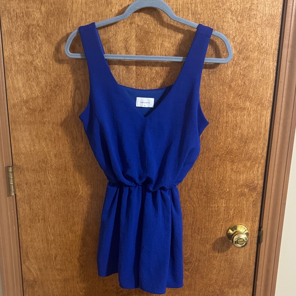 Adrienne Cobalt Blue Romper